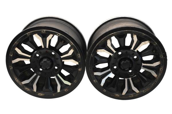 Yamaha - 16 Yamaha YXZ1000R EPS 4x4 Rear Beadlock Wheels Rims 4/110 14X8 For Parts