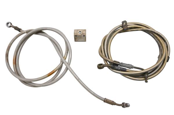 Polaris - 17 Polaris RZR XP Turbo Rear Brake Lines & Fitting
