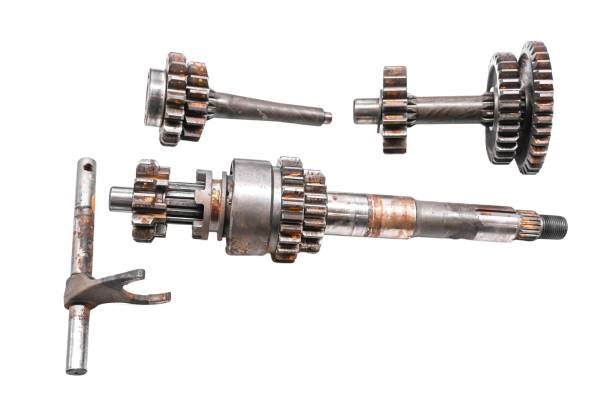 Kawasaki - 08 Kawasaki Prairie 360 4x4 Transmission Shift Forks & Drum KVF360