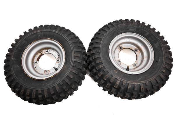 Polaris - 04 Polaris Predator 50 2x4 Rear Wheels Rims & Tires 7X5.5 4/110