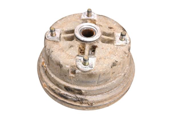 Kawasaki - 01 Kawasaki Bayou 220 2x4 Rear Right Brake Drum Assembly KLF220