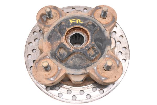 Polaris - 16 Polaris Ranger 1000 Crew Diesel Front Wheel Hub & Rotor Left Right