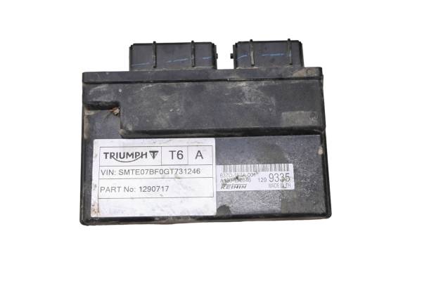 16 Triumph Tiger 800 XCx Electric Control Unit Ecu