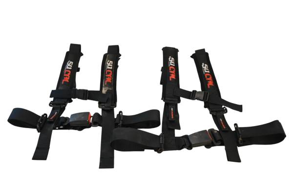 19 Yamaha YXZ1000R SS Driver & Passenger Seat Belt Harness Assembly .50 CAL Racing