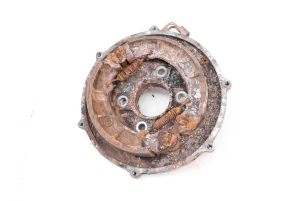 Kawasaki - 98 Kawasaki Prairie 400 4x4 Rear Brake Drum Panel KVF400 For Parts