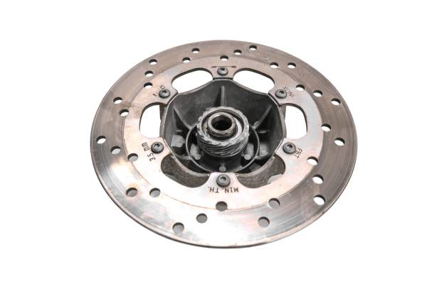 Piaggio - 12 Vespa GTV300 IE Front Brake Rotor Disc & Wheel Hub Piaggio