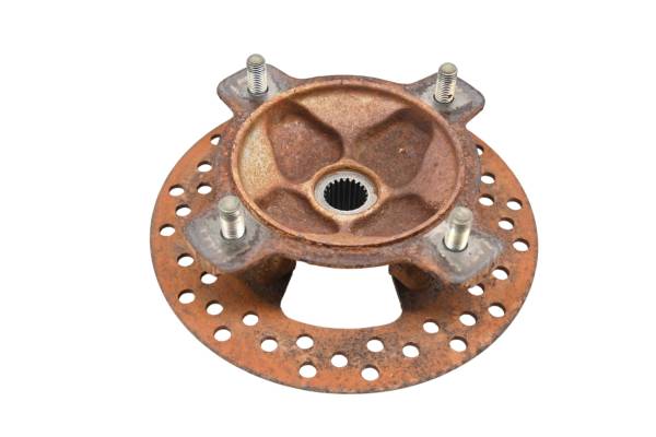 Kawasaki - 09 Kawasaki Prairie 360 4x4 Front Wheel Hub & Rotor Left Or Right KVF360