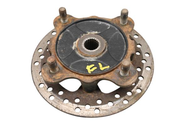Kawasaki - 08 Kawasaki Teryx 750 LE Front Wheel Hub & Rotor Left Or Right KRF750