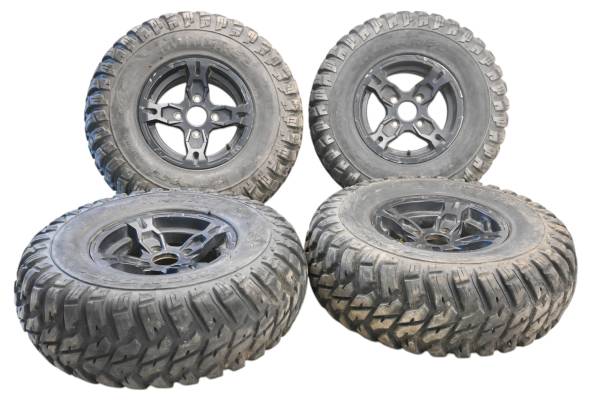 21 CFMoto UForce 600 Front & Rear Wheels Rims & Tires 4/110 27X9R12 27X11R12 CF600UU