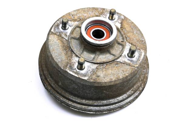 Kawasaki - 03 Kawasaki Bayou 250 2x4 Front Right Brake Drum Assembly KLF250