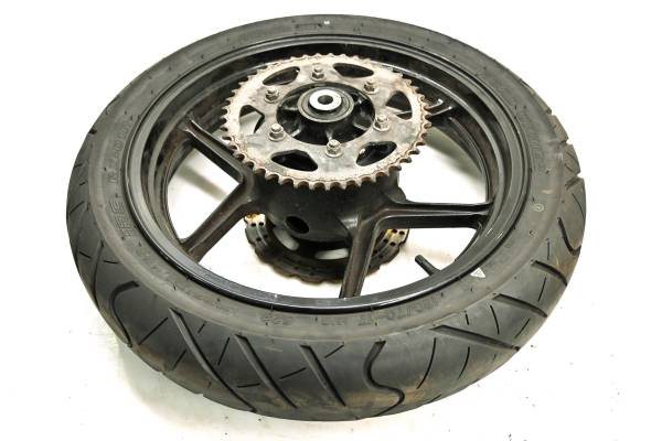 Kawasaki - 09 Kawasaki Ninja 250R Rear Wheel Rim Sprocket & Rotor 130/70-17 EX250