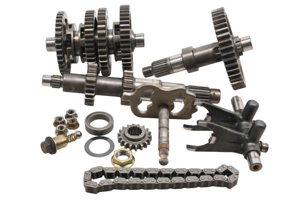 Kawasaki - 99 Kawasaki Prairie 300 4x4 Transmission Shift Forks & Drum KVF300