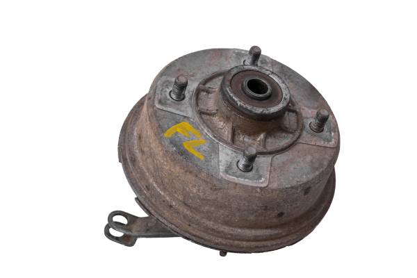 Kawasaki - 01 Kawasaki Bayou 220 2x4 Front Left Brake Drum Assembly KLF220