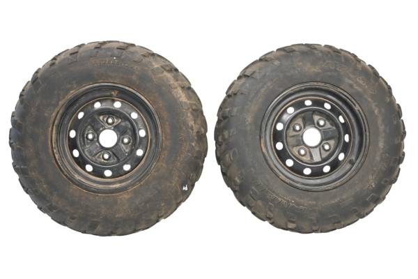 19 CFMoto C-Force 400 Front Wheels Rims & Tires 4/110 12X6 Carlisle At489 25X8-12