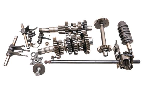 Kawasaki - 01 Kawasaki Bayou 220 2x4 Transmission Shift Forks & Drum KLF220