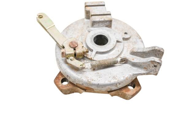 Polaris - 08 Polaris Outlaw 50 2x4 Front Right Brake Drum Housing & Wheel Hub