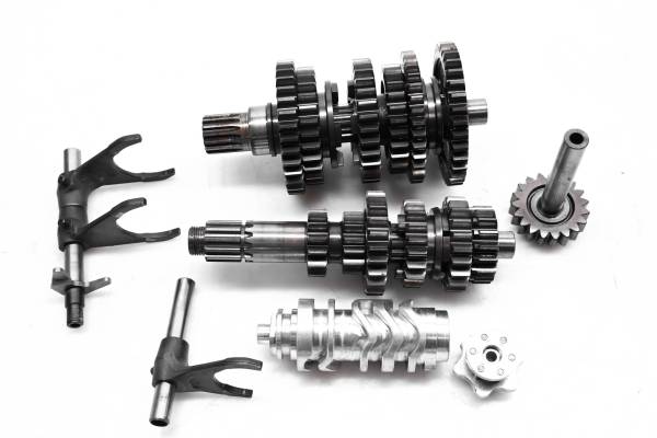 Polaris - 08 Polaris Outlaw 450 S Transmission Shift Forks & Drum For Parts