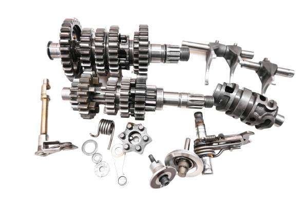 Kawasaki - 14 Kawasaki KLX250S Transmission Shift Forks & Drum