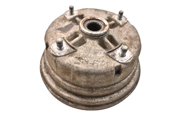 Kawasaki - 00 Kawasaki Bayou 220 2x4 Rear Brake Drum Assembly KLF220