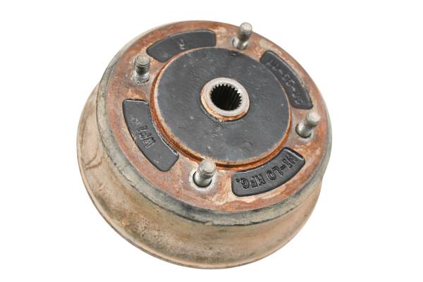 Kawasaki - 19 Kawasaki Mule 4010 Trans 4x4 Rear Left Brake Drum Assembly KAF620
