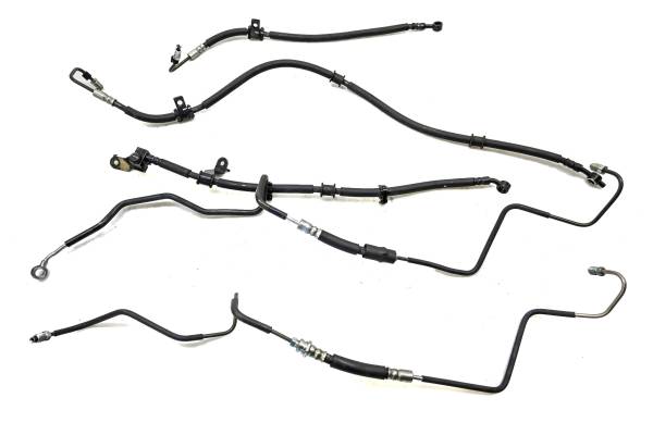 Kawasaki - 19 Kawasaki Ninja 650 ABS Front Brake Lines & Abs Pipes EX650K
