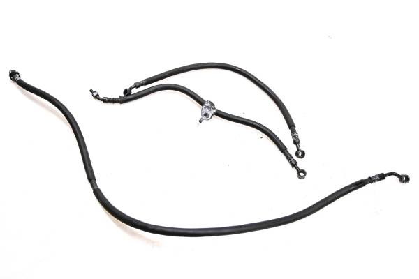 Kawasaki - 09 Kawasaki Versys 650 Brake Lines Front Rear KLE650