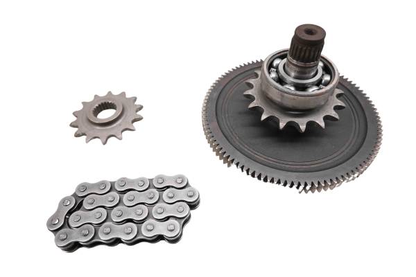 Polaris - 01 Polaris Xplorer 400 4x4 Transmission Final Gears & Chain