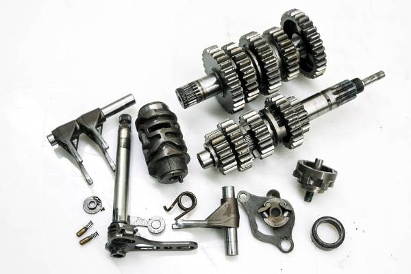 Kawasaki - 11 Kawasaki KX250F Transmission Shift Forks & Drum