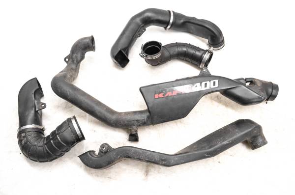 Kawasaki - 97 Kawasaki Prairie 400 4x4 Clutch Snorkel Intake Vent Tubes KVF400