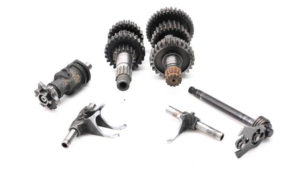 Kawasaki - 84 Kawasaki KL600A Transmission Shift Forks & Drum