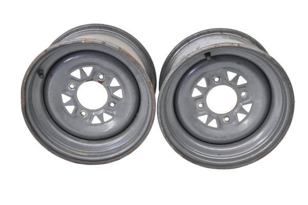 Arctic Cat - 01 Arctic Cat 500 Auto 4x4 Front Wheels Rims 12X6.5 4/115