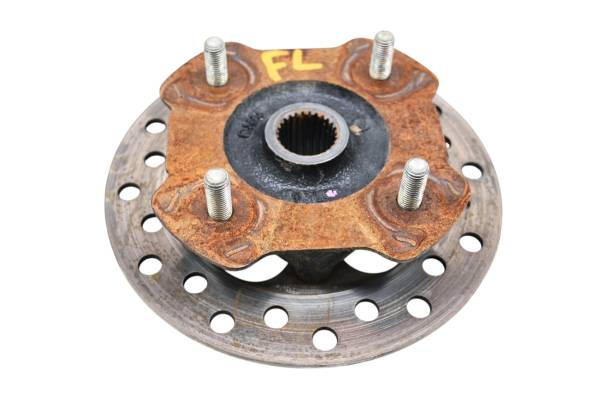 Honda - 15 Honda Rancher 420 4x4 Auto Front Wheel Hub & Rotor Left Or Right TRX420FA