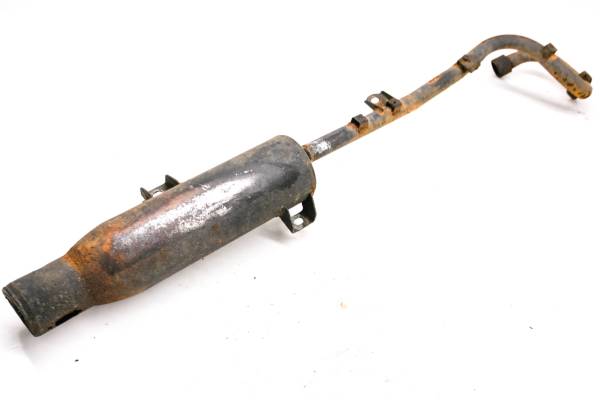 Honda - 88 Honda Fourtrax 300 2x4 Full Exhaust Muffler & Head Pipe TRX300