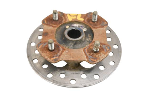 Honda - 21 Honda Foreman 520 4x4 Front Wheel Hub & Rotor Left Or Right TRX520FM