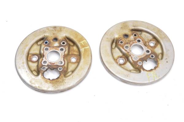 Honda - 96 Honda Fourtrax 300 2x4 Front Brake Drum Housing Plates TRX300