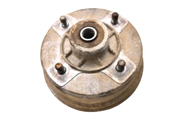 Kawasaki - 98 Kawasaki Bayou 220 2x4 Front Right Brake Drum Assembly KLF220