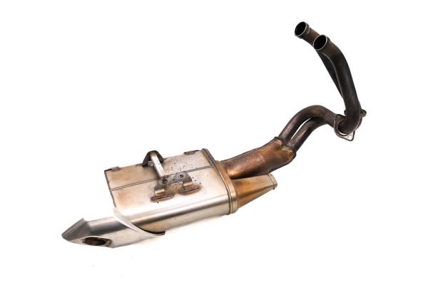 Kawasaki - 16 Kawasaki Ninja 650 Full Exhaust Muffler & Head Pipe EX650