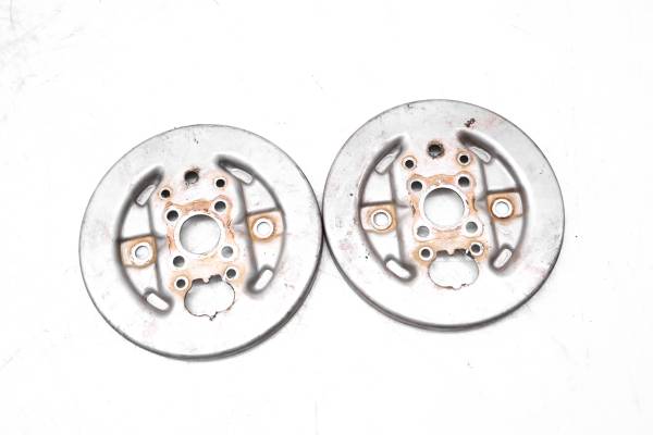Honda - 98 Honda Fourtrax 300 2x4 Front Brake Drum Housing Covers Left & Right TRX300