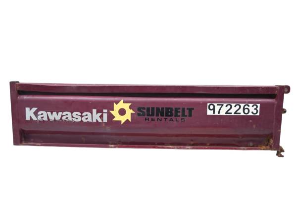 Kawasaki - 17 Kawasaki Mule 4000 2x4 Left Side Cargo Box Plate KAF620PF