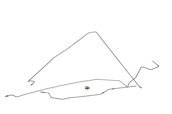 Kawasaki - 24 Kawasaki Mule PRO-DXT EPS 4x4 Brake Lines & Joint Connector KDT1000