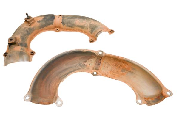 Kawasaki - 20 Kawasaki Teryx KRX 1000 Exhaust Pipe #1 Upper & Lower Covers KRF1000ALF