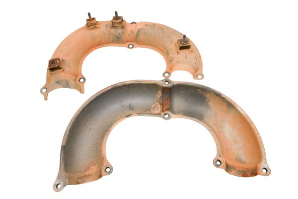 Kawasaki - 20 Kawasaki Teryx KRX 1000 Exhaust Pipe #2 Upper & Lower Covers KRF1000ALF