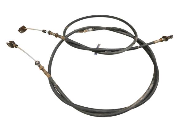 Kawasaki - 19 Kawasaki Mule 4010 Trans 4x4 Rear Parking Brake Cables Left & Right KAF620