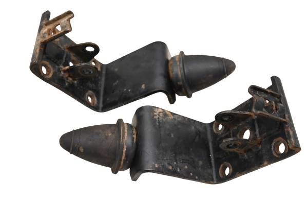 Kawasaki - 02 Kawasaki Mule 3010 4x4 Rear Shock Brackets Mounts Bump Stop KAF620