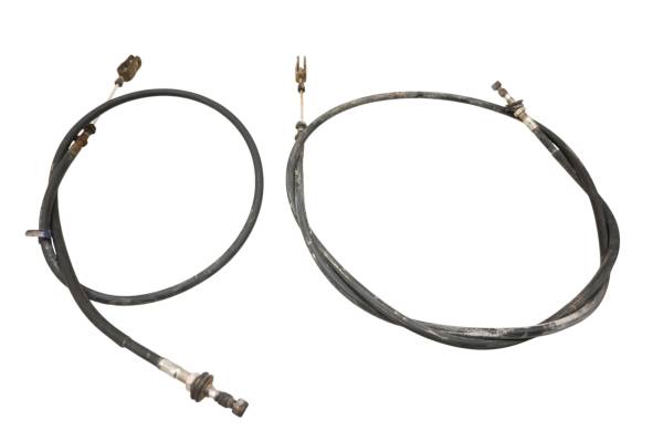 Kawasaki - 17 Kawasaki Mule 4010 Trans 4x4 Rear Right & Left Parking Brake Cable KAF620RHF