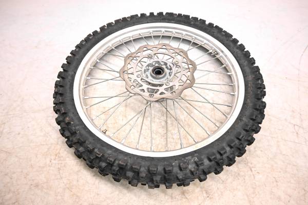 Suzuki - 09 Suzuki RMZ250 Front Wheel Rim Rotor & Tire 90/100-21