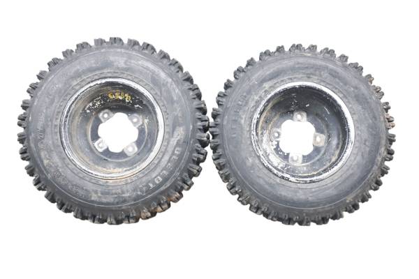 Yamaha - 08 Yamaha Raptor 250 2x4 Rear Wheels Rims & Tires 20X10-9 4/115 YFM250R