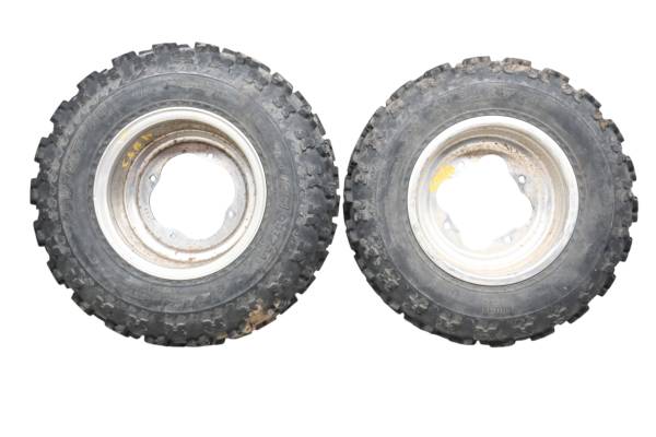 Yamaha - 08 Yamaha Raptor 250 2x4 Front Wheels Rims & Tires 21X7-10 4/156 YFM250R