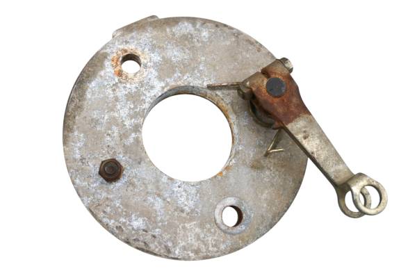 Polaris - 07 Polaris Outlaw 90 Rear Brake Drum Plate