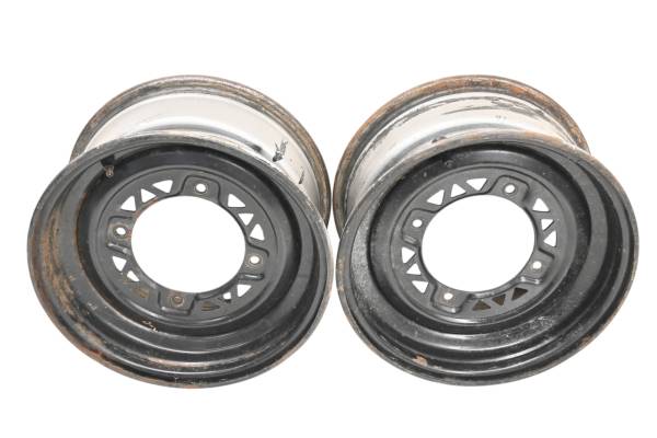 Polaris - 96 Polaris Sportsman 500 4x4 Front Wheels Rims 4/156 12X6